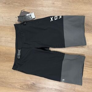 Fox Women’s Mountain Biking Black and Gray Shorts